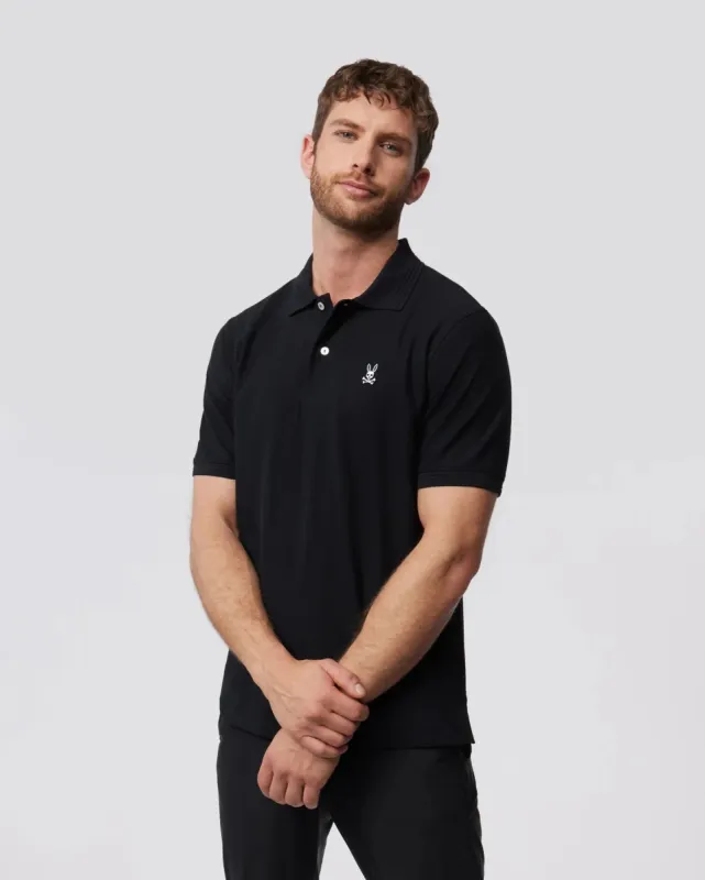 MENS MARTIN JACQUARD FASHION POLO - B6K603X1PC sold by Psycho Bunny