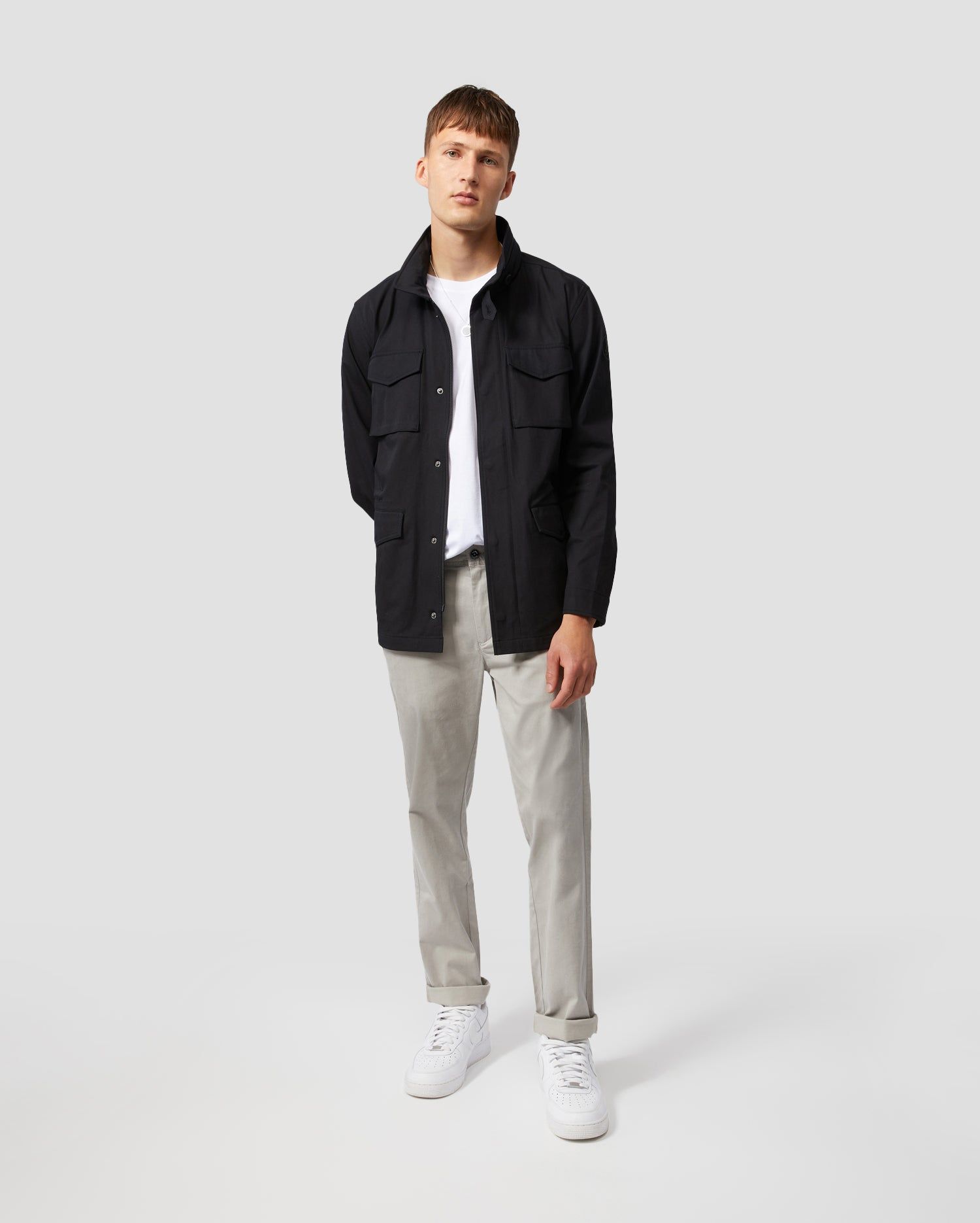 MENS MAIDEN FIELD LONG SLEEVE JACKET - B6N807U1CN sold by Psycho Bunny product image thumbnail 4