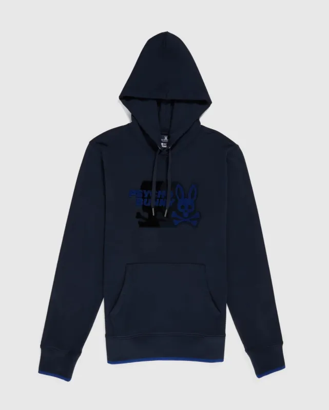 MENS KONA POPOVER HOODIE - B6H633X1FT sold by Psycho Bunny