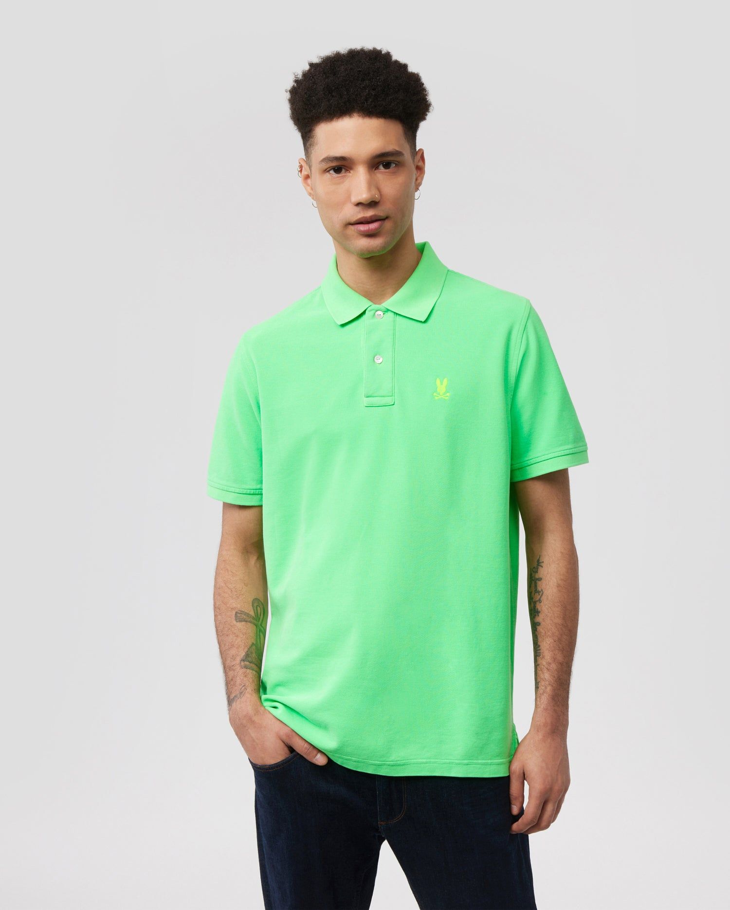 MENS PARAMOUNT PIQUE POLO - B6K166Y1PC sold by Psycho Bunny product image thumbnail 3