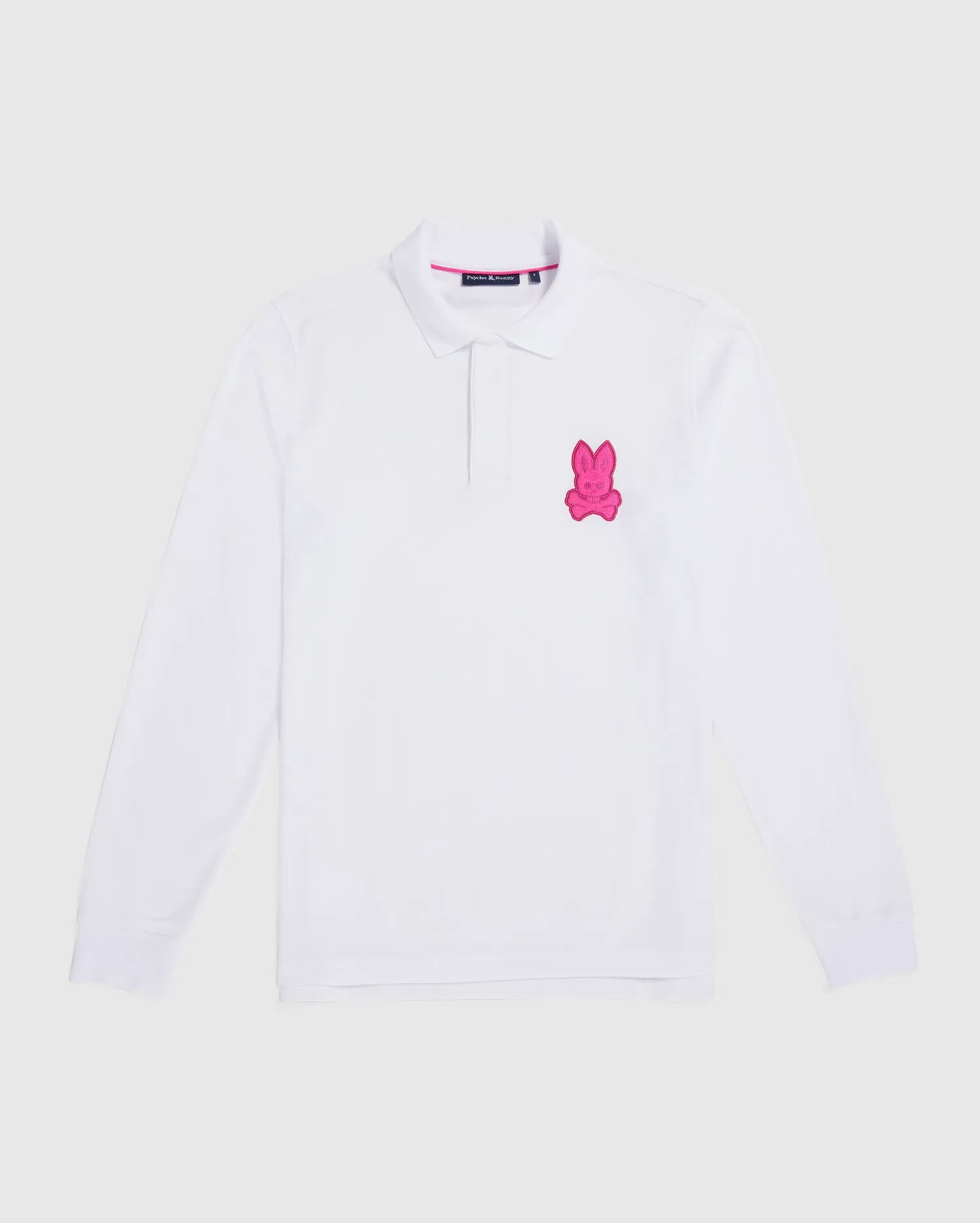 MENS CLEVELAND LONG SLEEVE CHAINSTITCH PIQUE POLO - B6M509Z1PC sold by Psycho Bunny