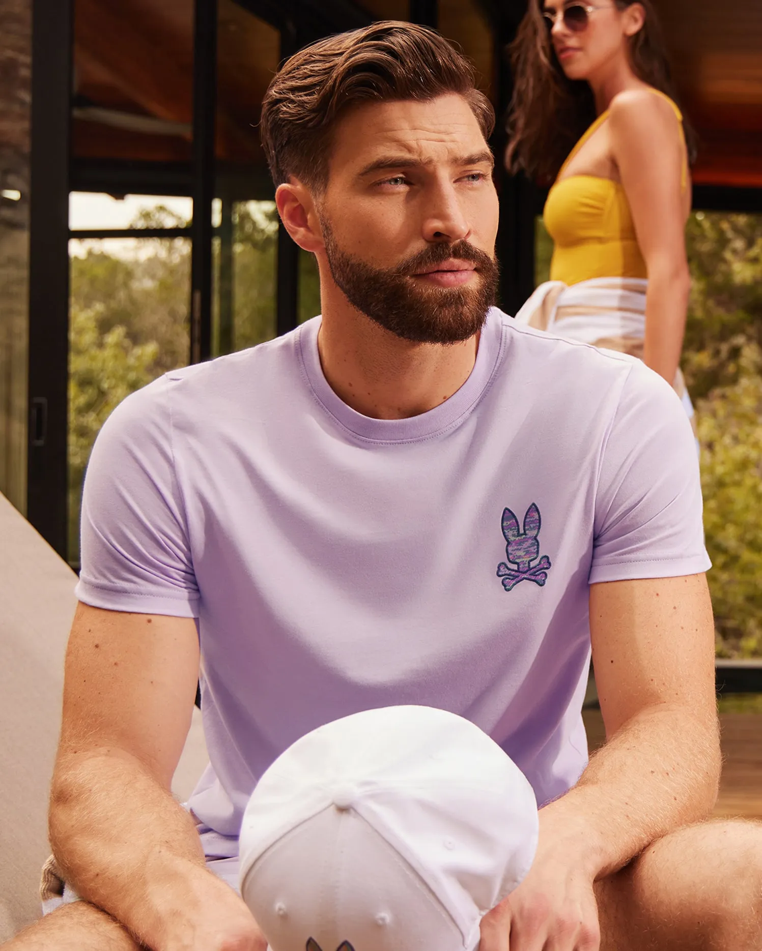 MENS BLOOMINGTON BACK GRAPHIC TEE - B6U906A2PC sold by Psycho Bunny product image thumbnail 4