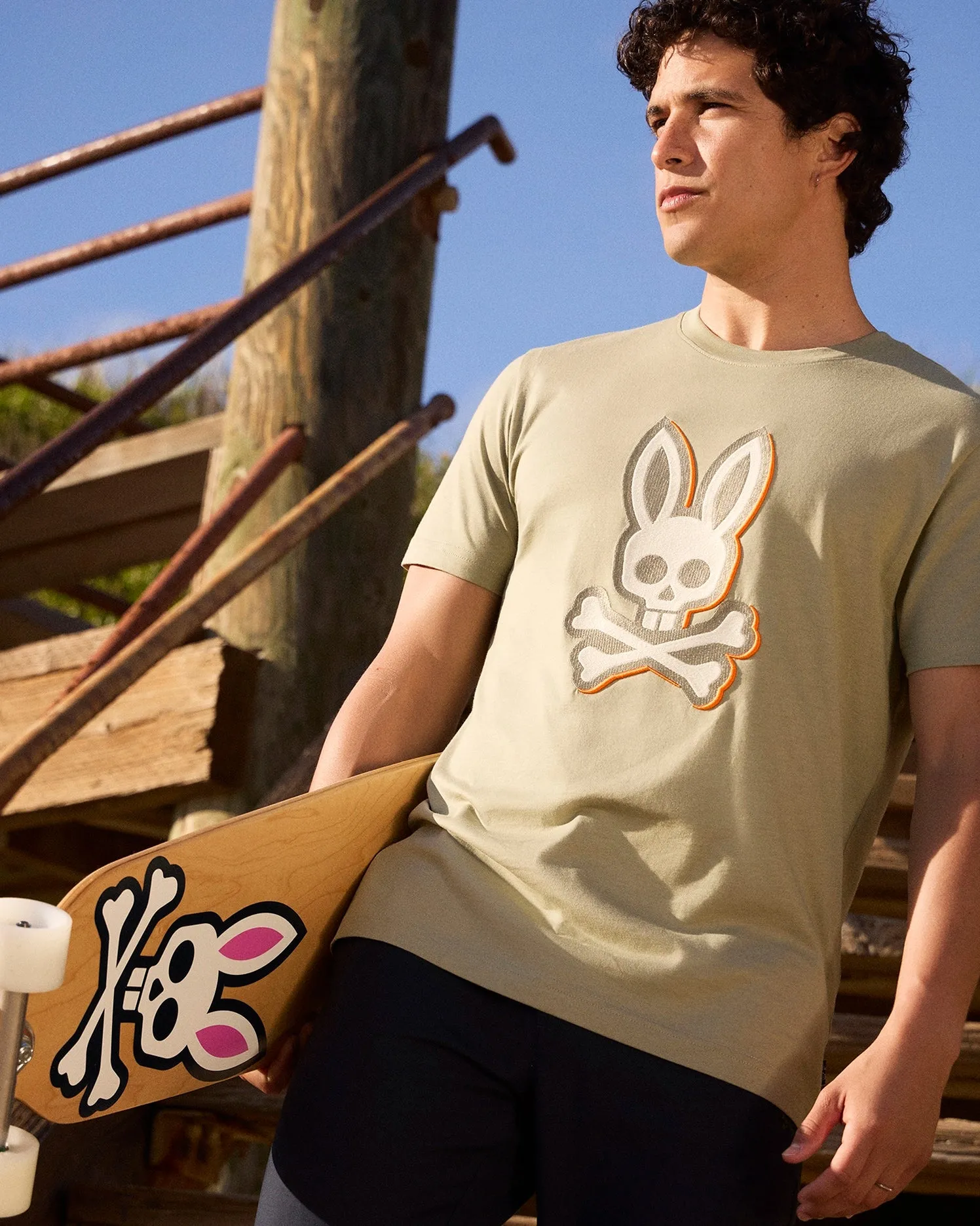 MENS KAYDEN GRAPHIC TEE - B6U676C200 sold by Psycho Bunny product image thumbnail 2