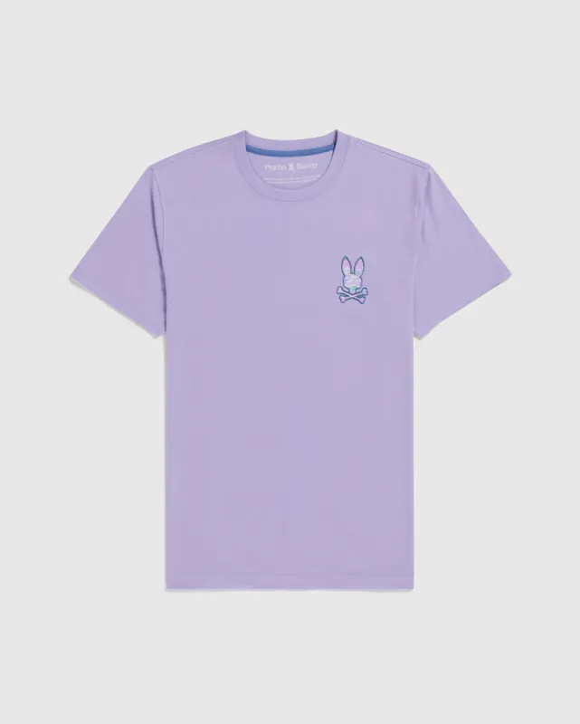 MENS BLOOMINGTON BACK GRAPHIC TEE - B6U906A2PC sold by Psycho Bunny