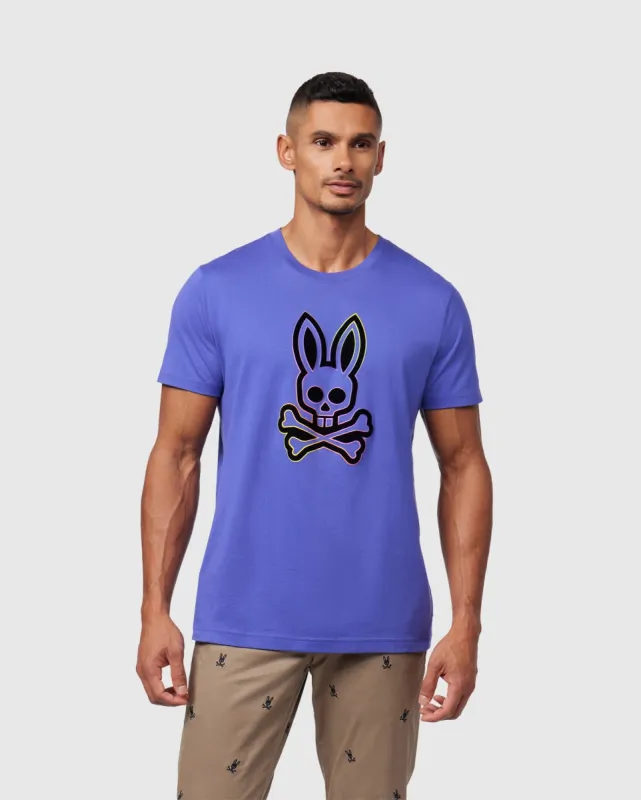 MENS COLTON FLOCKING GRAPHIC TEE - B6U813A2PC sold by Psycho Bunny