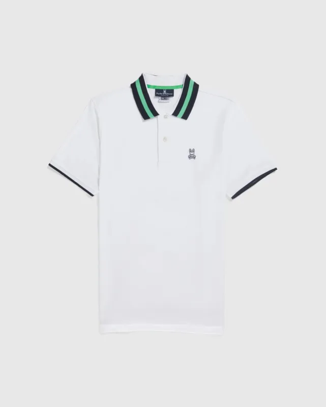 MENS BIG AND TALL ALVA PIQUE FASHION POLO - B9K601X1PC sold by Psycho Bunny