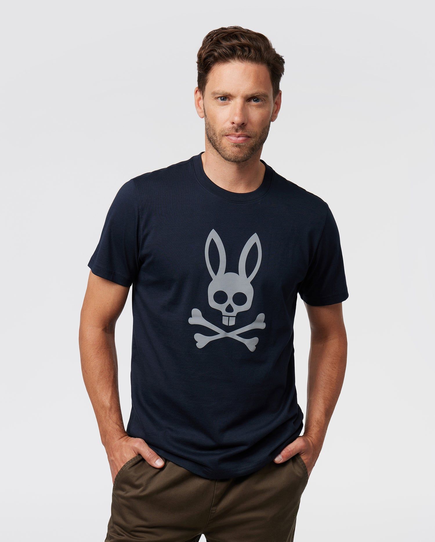 MENS WOODSTOCK REFLECTIVE GRAPHIC TEE - B6U480Z1PC sold by Psycho Bunny product image thumbnail 2
