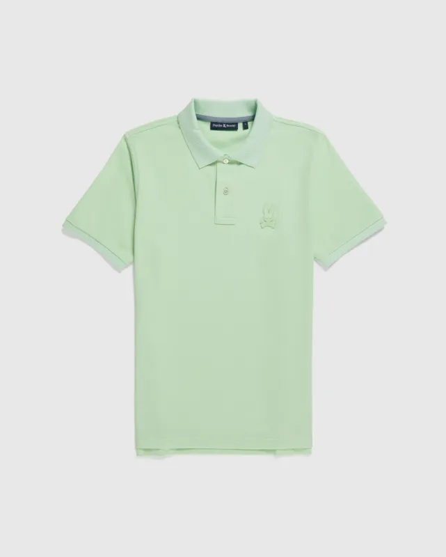 MENS DAMON PIQUE POLO - B6K928Y1PC sold by Psycho Bunny