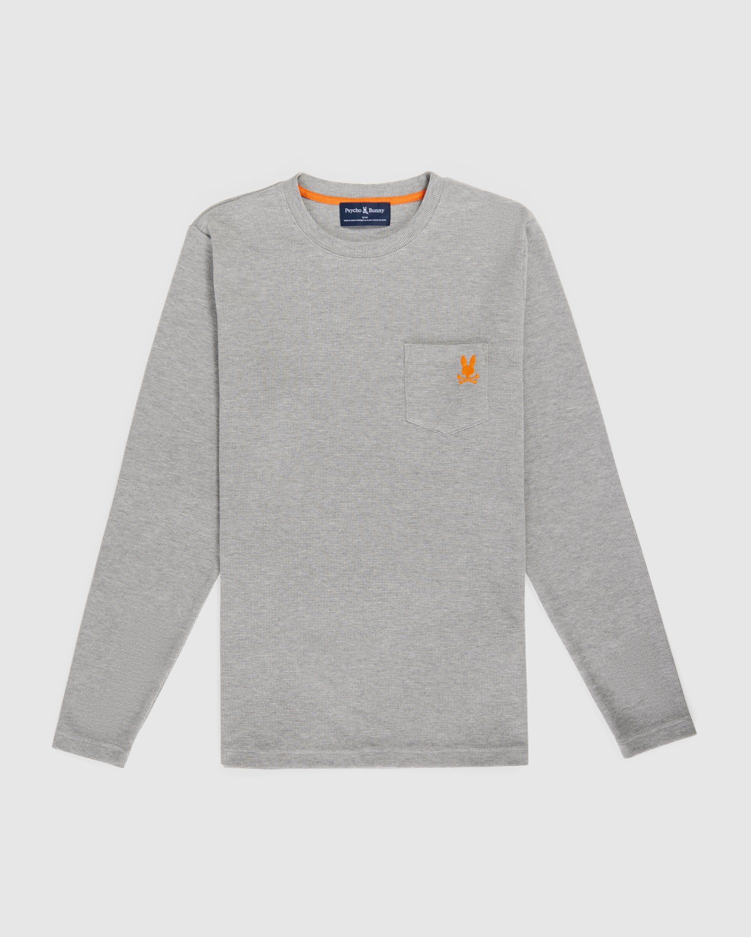 MENS WAFFLE POCKET LONG SLEEVE TEE - B6T672A2CO sold by Psycho Bunny