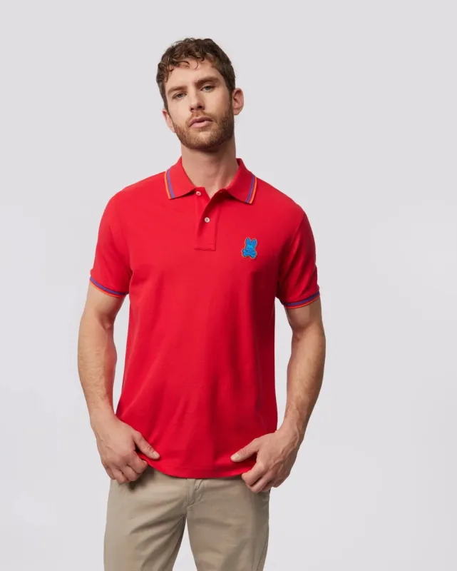 MENS BANKS PIQUE FASHION POLO - B6K600X1PC sold by Psycho Bunny
