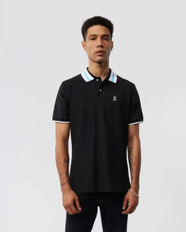 MENS ALVA PIQUE FASHION POLO - B6K601X1PC sold by Psycho Bunny