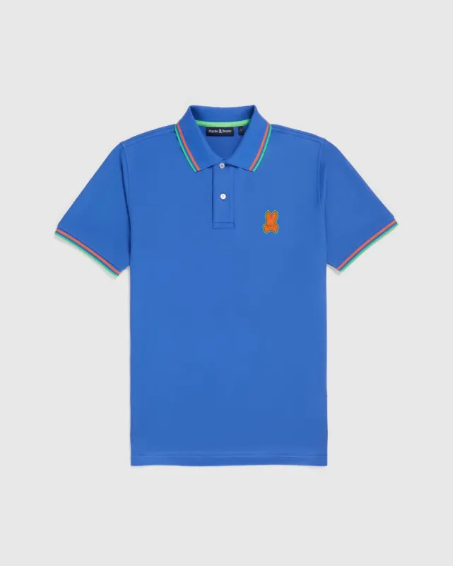 MENS BANKS PIQUE FASHION POLO - B6K600X1PC sold by Psycho Bunny