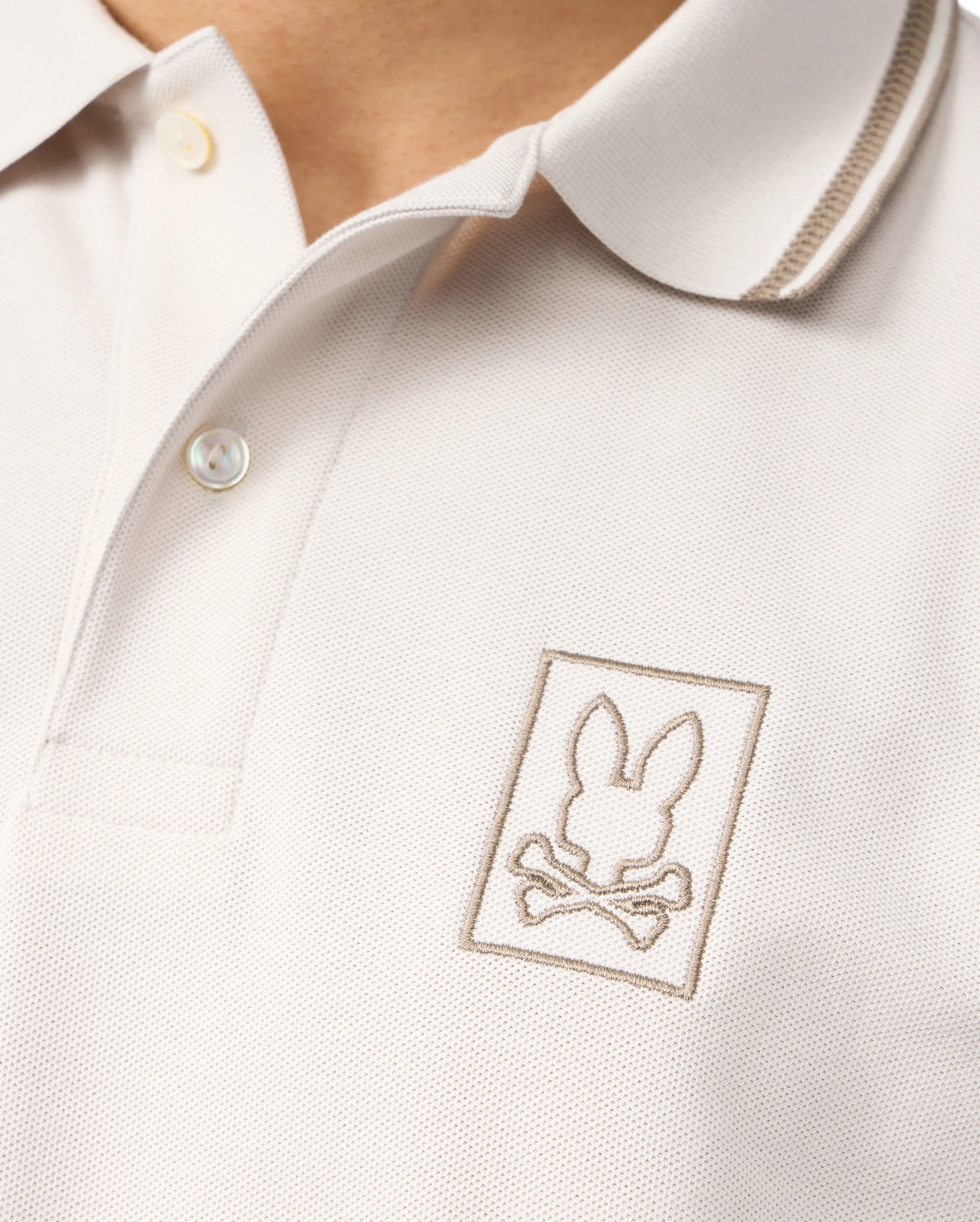 MENS ARCADIA PIQUE POLO SHIRT - B6K406B200 sold by Psycho Bunny product image thumbnail 3