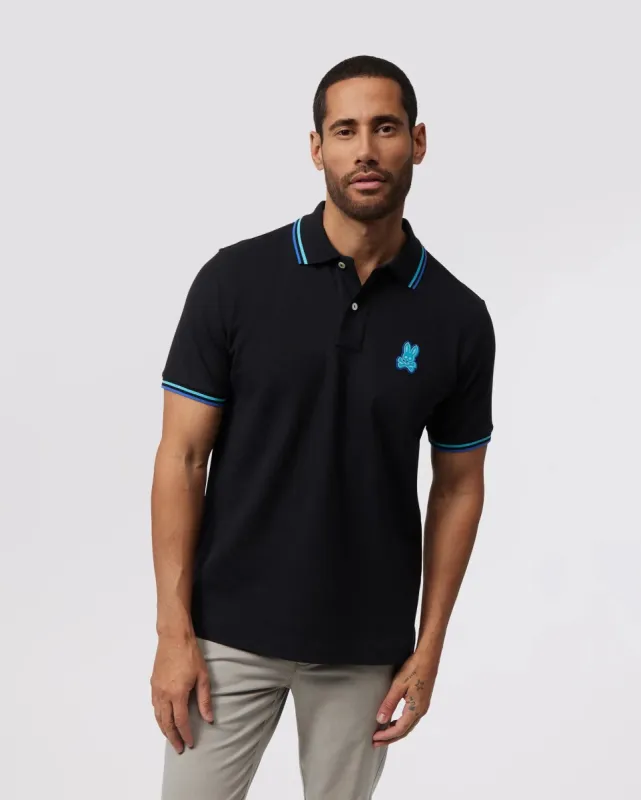 MENS BANKS PIQUE FASHION POLO - B6K600X1PC sold by Psycho Bunny