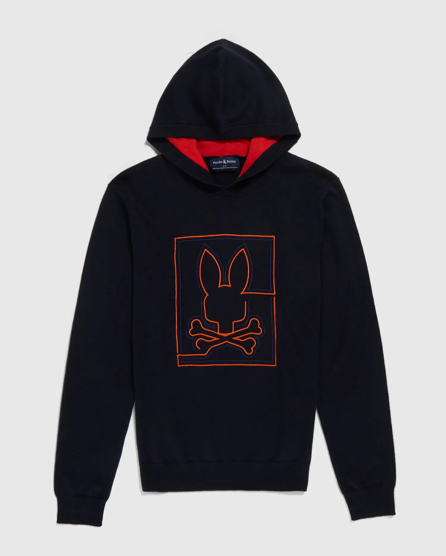 MENS CHESTER HOODED SWEATER - B6E520Z1SW sold by Psycho Bunny
