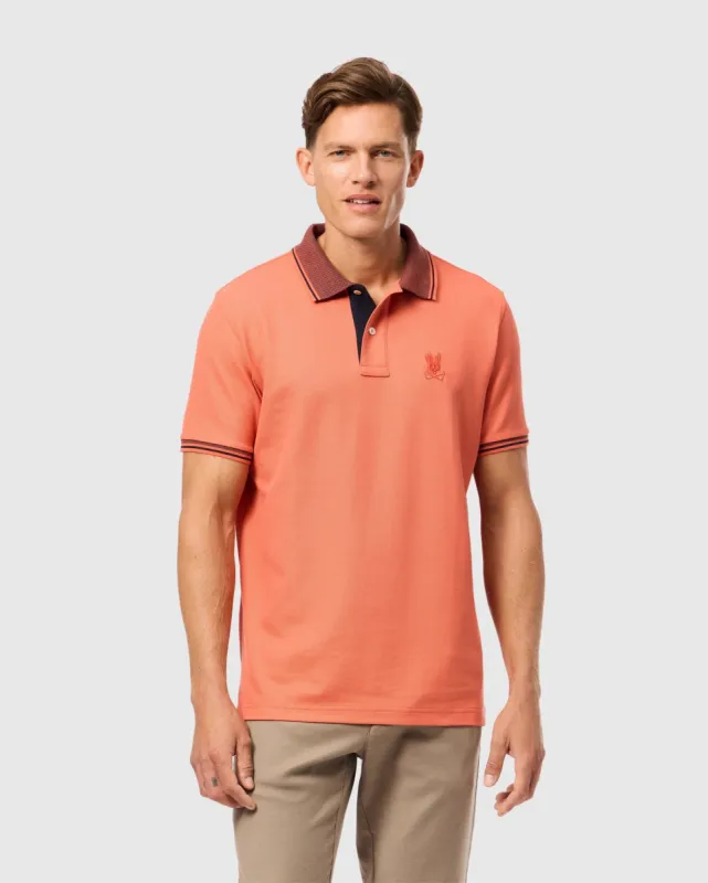 MENS MALTON PIQUE POLO SHIRT - B6K950D200 sold by Psycho Bunny