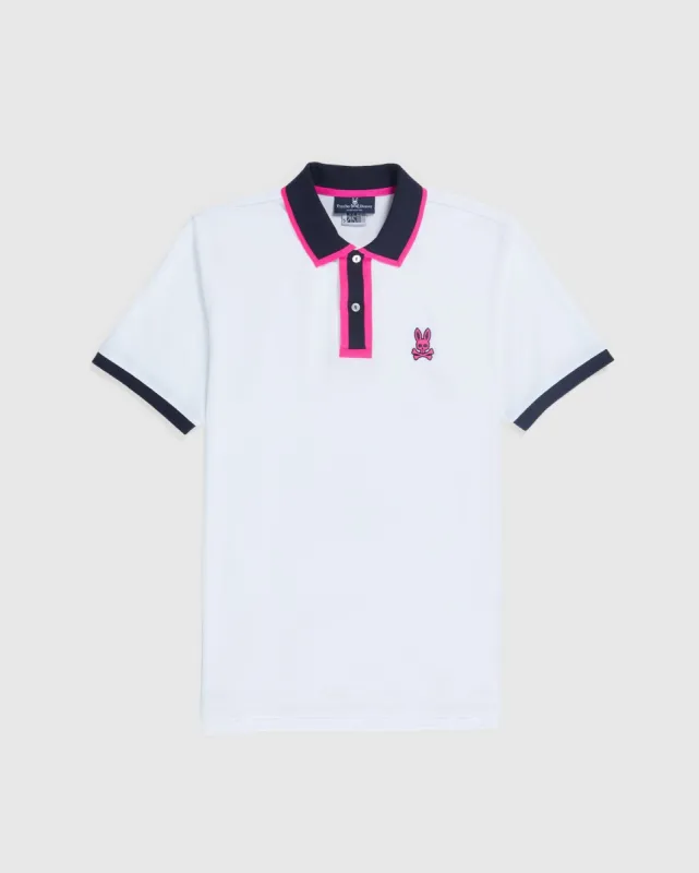 MENS KAY FASHION POLO - B6K254W1PC sold by Psycho Bunny