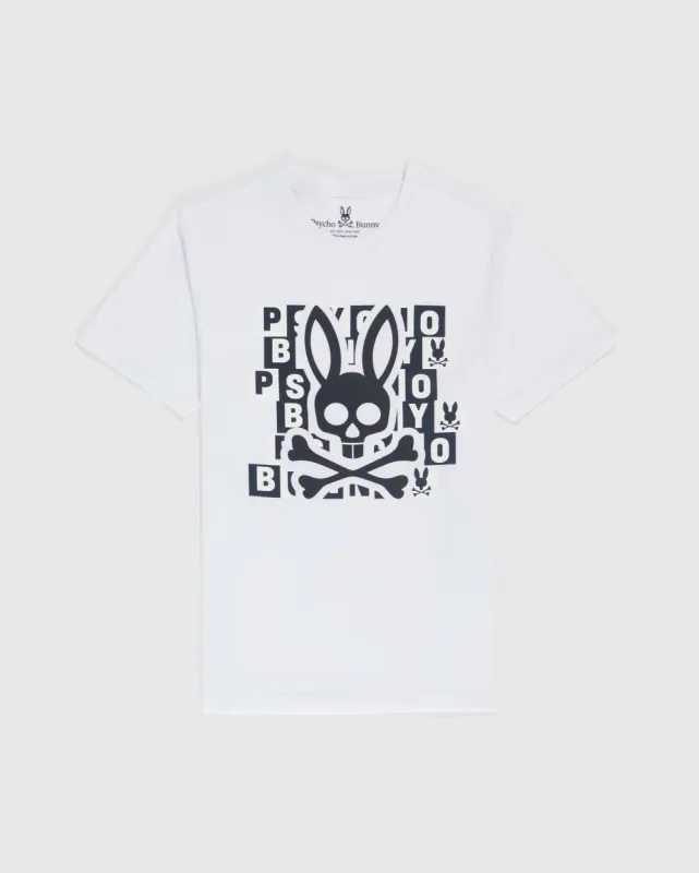 MENS BIG AND TALL HAMMING BUNNY GRAPHIC TEE - B9U333W1PC sold by Psycho Bunny