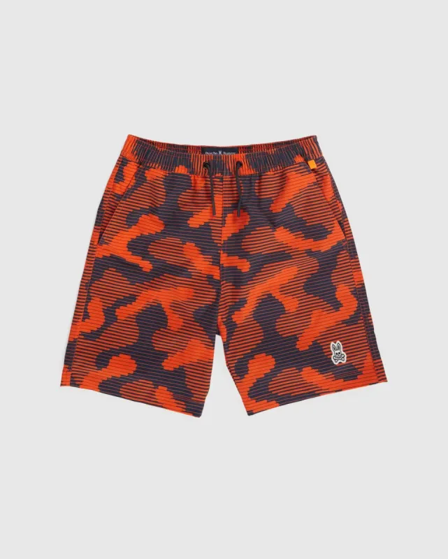 KIDS HUSTON SWIM TRUNK - B0W673X1PO sold by Psycho Bunny