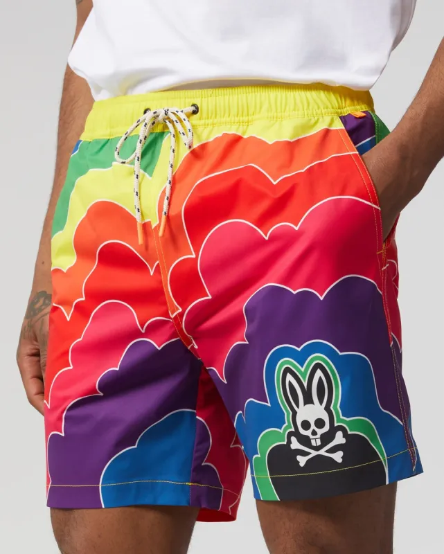 MENS CHELTON SWIM SHORTS - B6W429T1PO sold by Psycho Bunny
