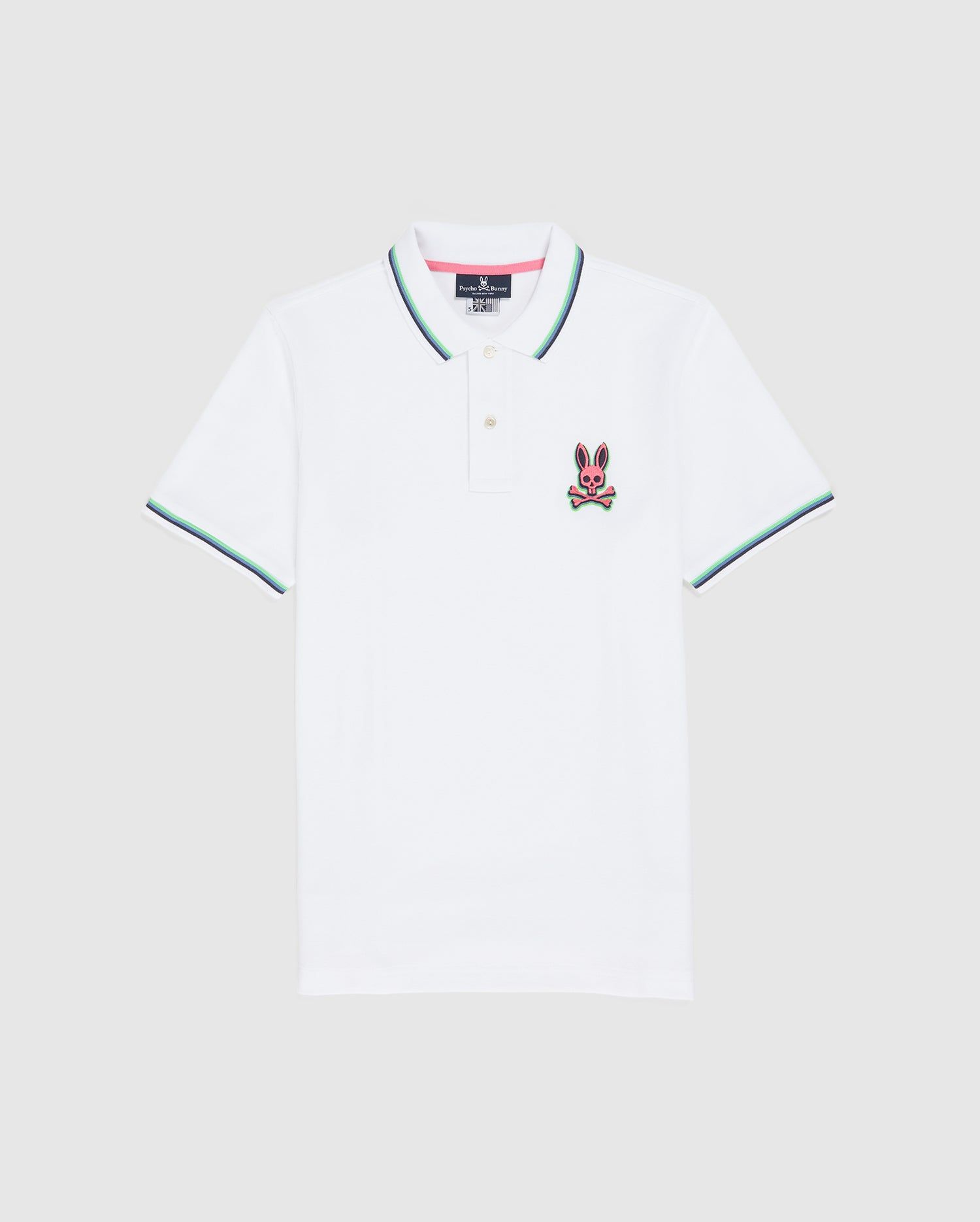 MENS BIG AND TALL HUDSON BUNNY LOGO POLO - B9K762U1PC sold by Psycho Bunny