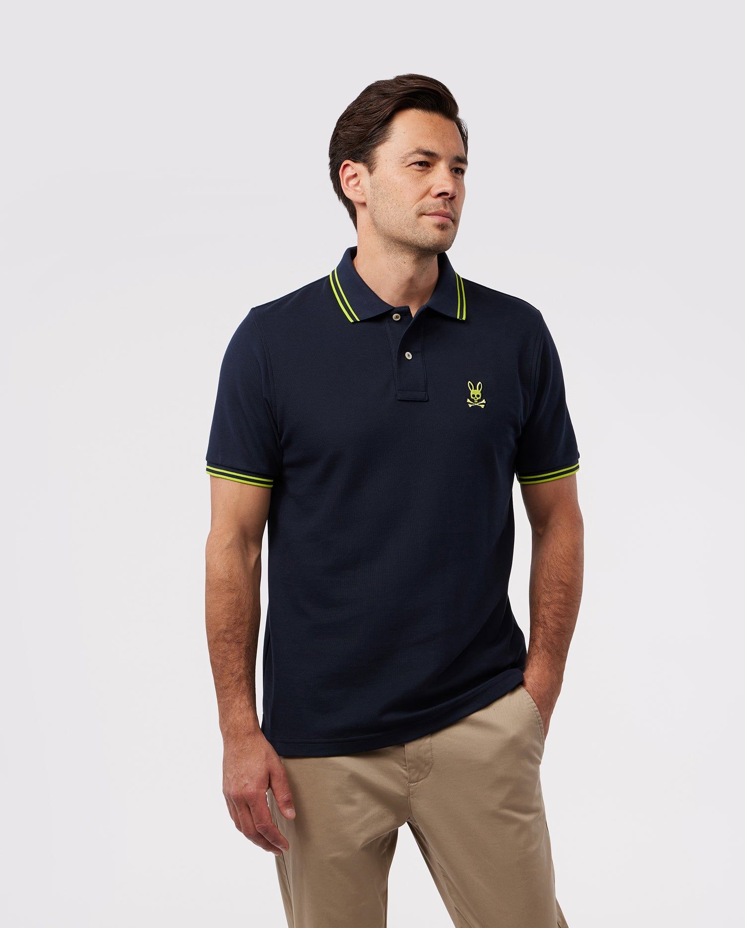MENS POSEN MATTE PIQUE POLO - B6K327Z1PC sold by Psycho Bunny product image thumbnail 2