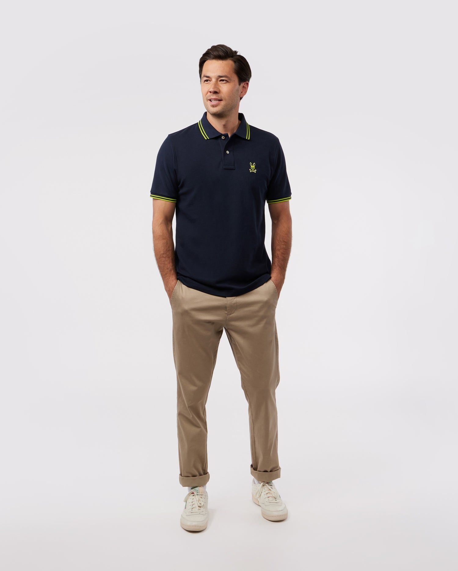 MENS POSEN MATTE PIQUE POLO - B6K327Z1PC sold by Psycho Bunny product image thumbnail 5