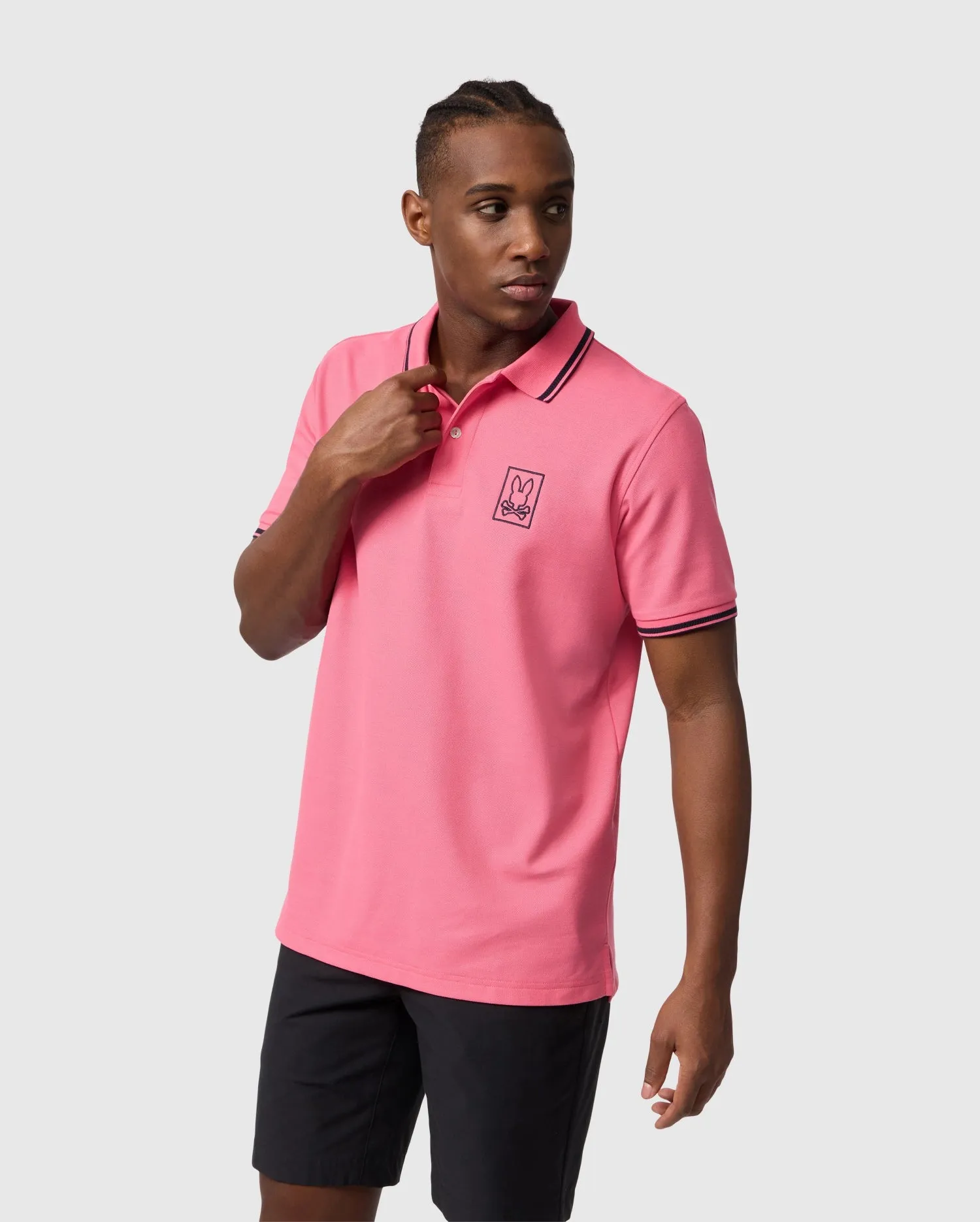 MENS ARCADIA PIQUE POLO SHIRT - B6K406B200 sold by Psycho Bunny