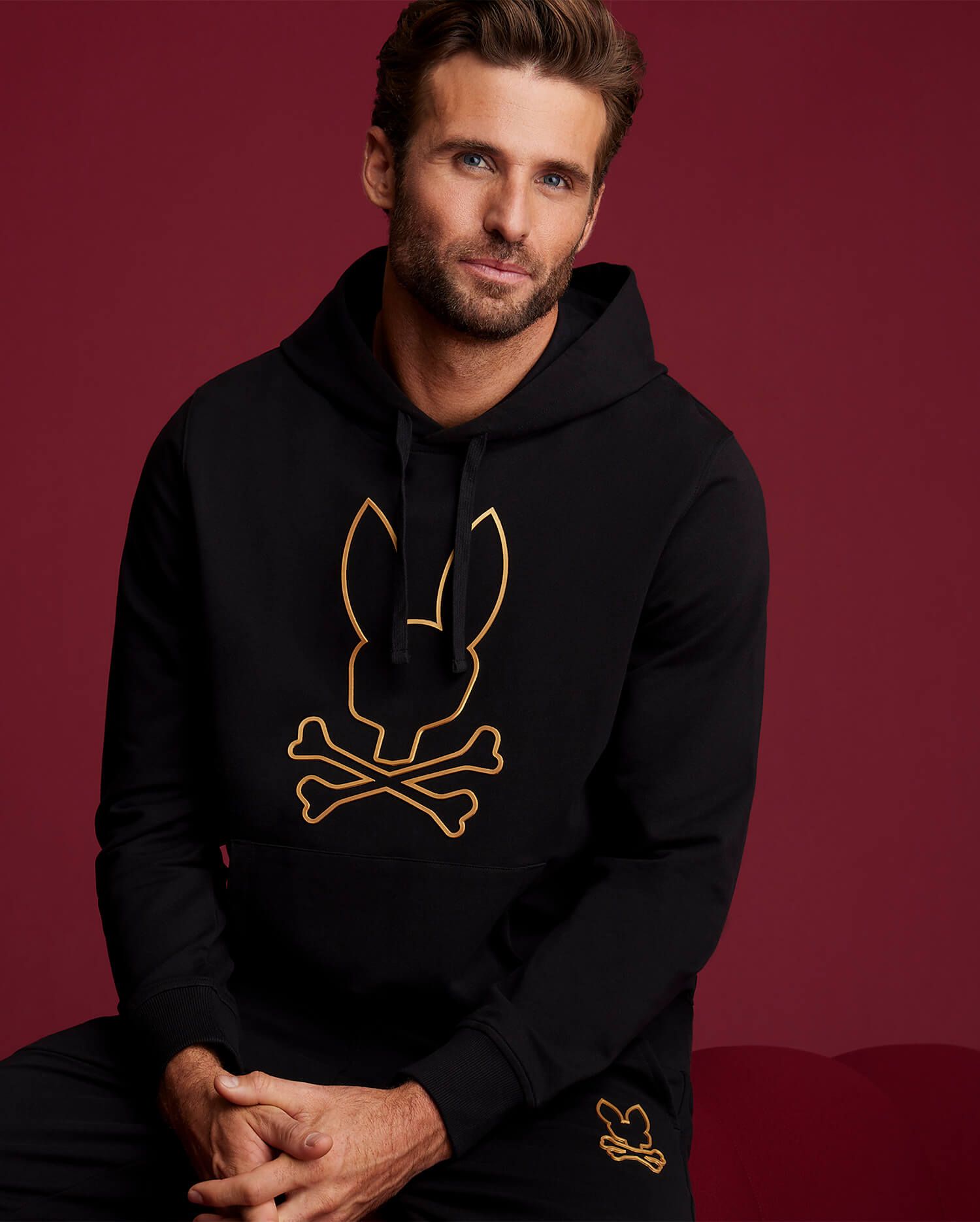 MENS BEAUMONT HOODIE - B6H700A2FT sold by Psycho Bunny product image thumbnail 2
