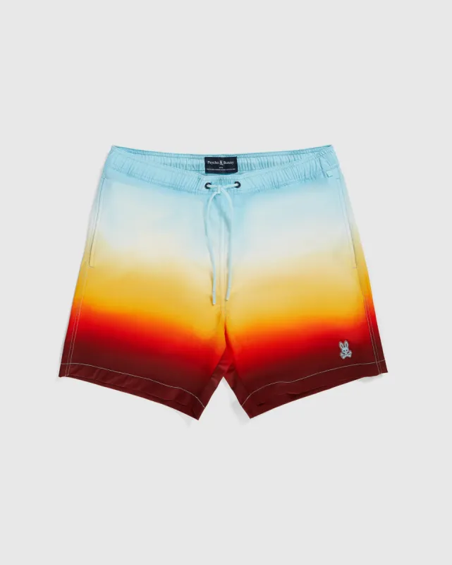 MENS GUY SWIM TRUNK - B6W114Y1PO sold by Psycho Bunny