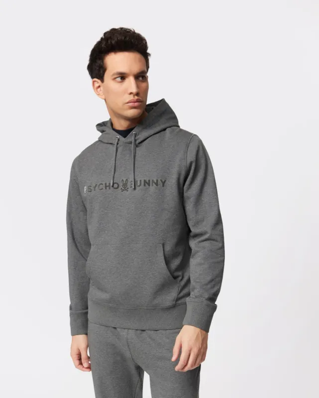 MENS ROYCE FLOCKING HOODIE  - B6H226W1FT sold by Psycho Bunny