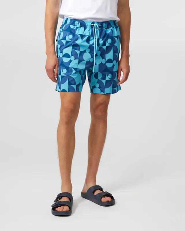 MENS FRANKIE  SWIM TRUNK - B6W220W1PO sold by Psycho Bunny