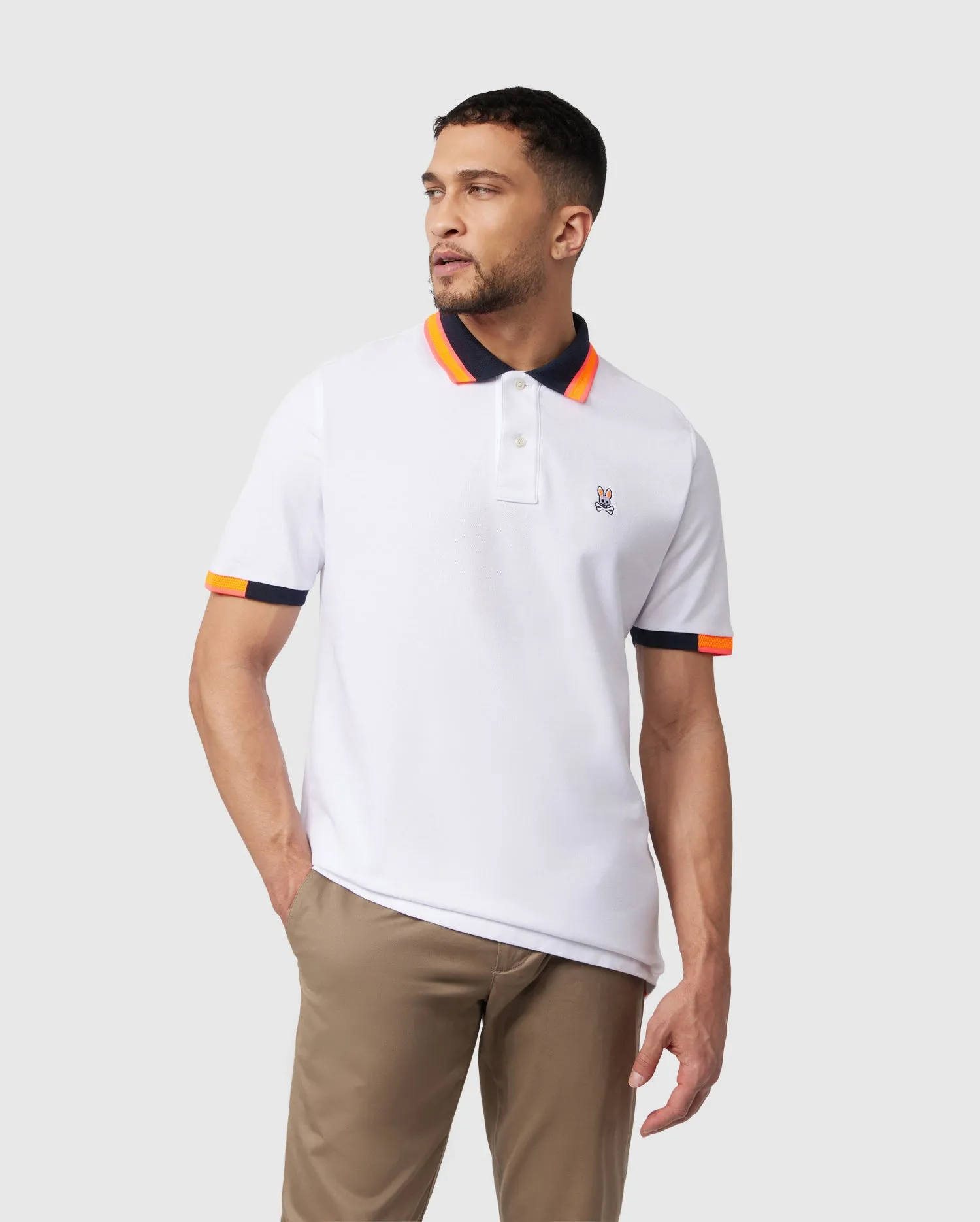 MENS WOODSTOCK PIQUE POLO SHIRT - B6K141B200 sold by Psycho Bunny product image thumbnail 2