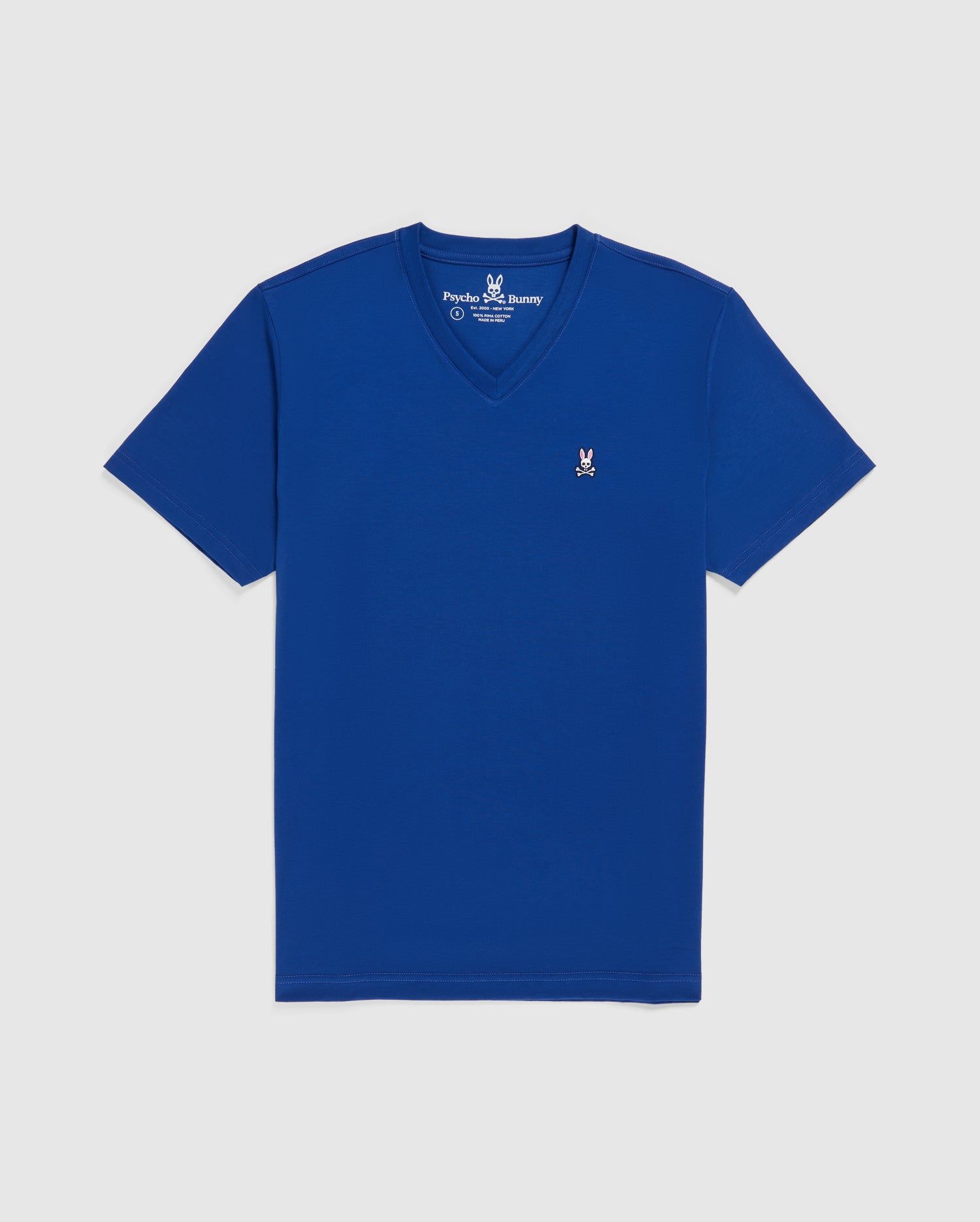 MENS CLASSIC V NECK TEE - B6U100X1PC sold by Psycho Bunny product image thumbnail 5