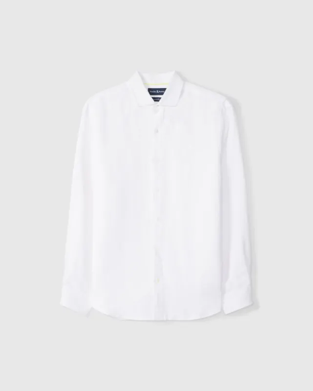 MENS CAMERON LINEN LONG SLEEVE SHIRT - B6C586C200 sold by Psycho Bunny