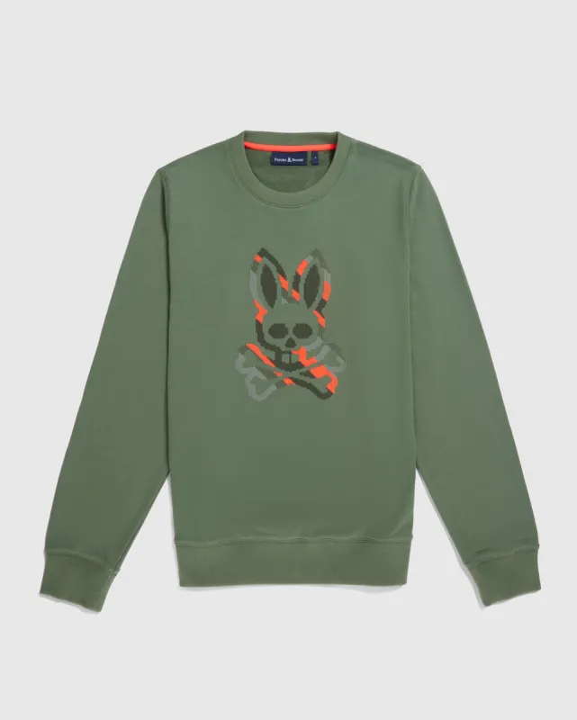 MENS APPLE VALLEY CREW SWEATSHIRT - B6S634A2FT sold by Psycho Bunny