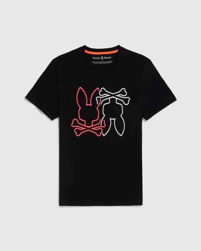 bunny♡　0630 MENS CHESTER EMBROIDERED GRAPHIC TEE - B6U301Z1PC | Parallel
