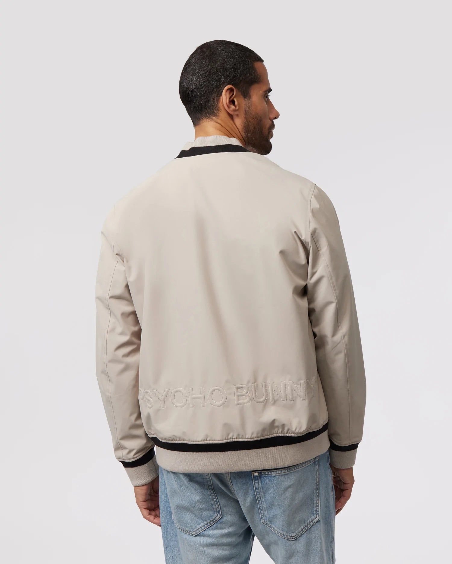 MENS BERCY UNLINED BOMBER JACKET - B6J660X1PO sold by Psycho Bunny product image thumbnail 5