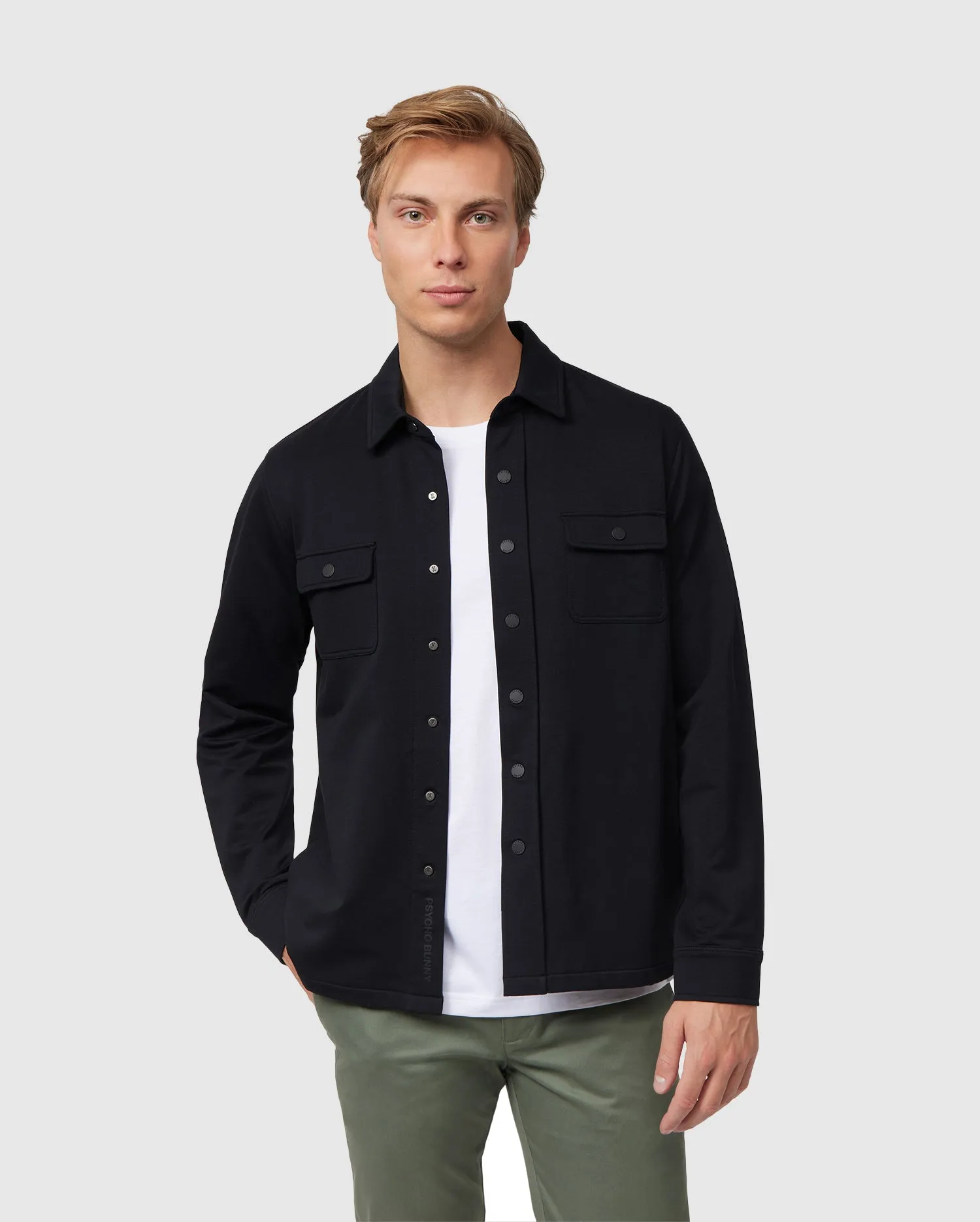 MENS HARRISON OVERSHIRT - B6J291B200 sold by Psycho Bunny product image thumbnail 2