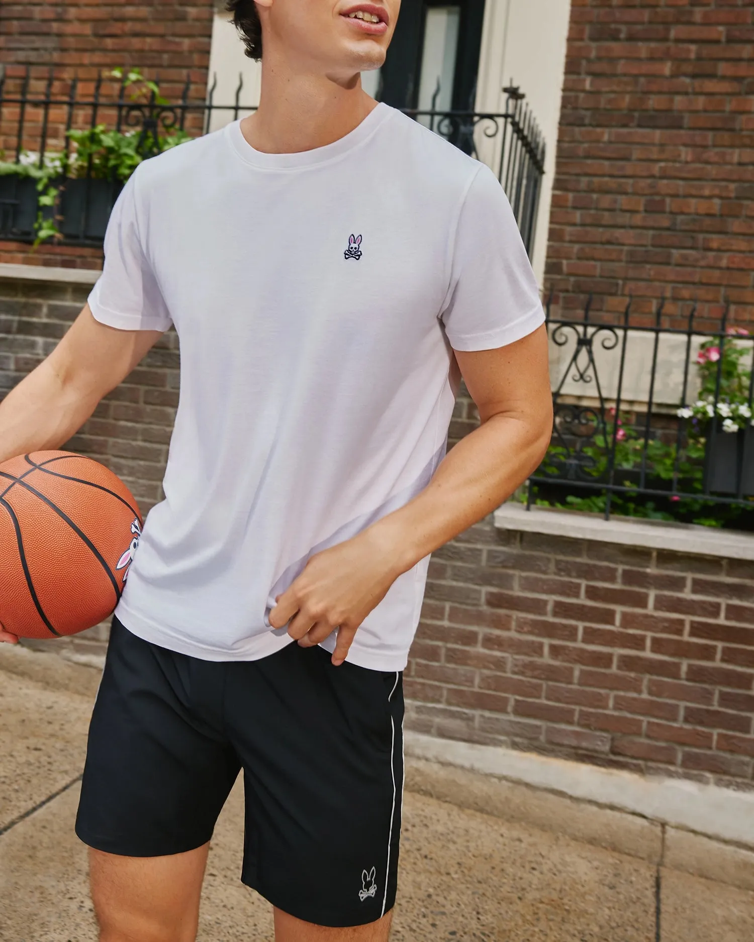 MENS CLASSIC CREW NECK TEE - B6U014CRPC sold by Psycho Bunny