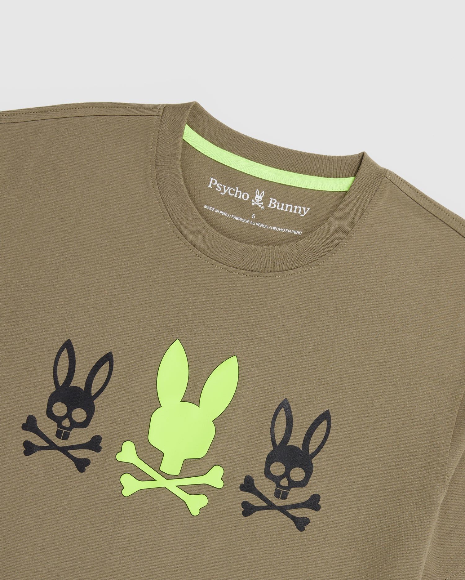 MENS LAMBERT GRAPHIC TEE - B6U477Z1PC sold by Psycho Bunny product image thumbnail 7