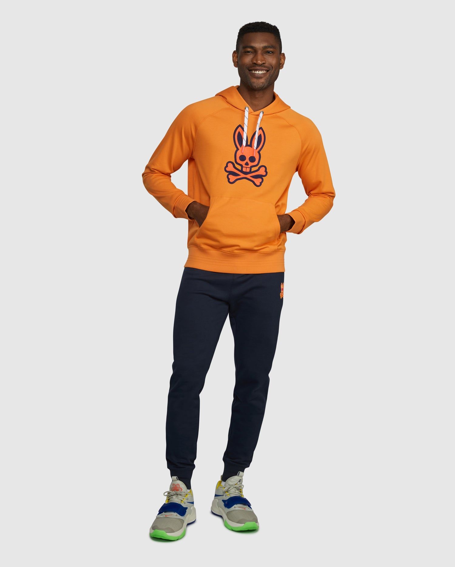 MENS BAILEY POPOVER HOODIE - B6H524R1FT sold by Psycho Bunny product image thumbnail 2