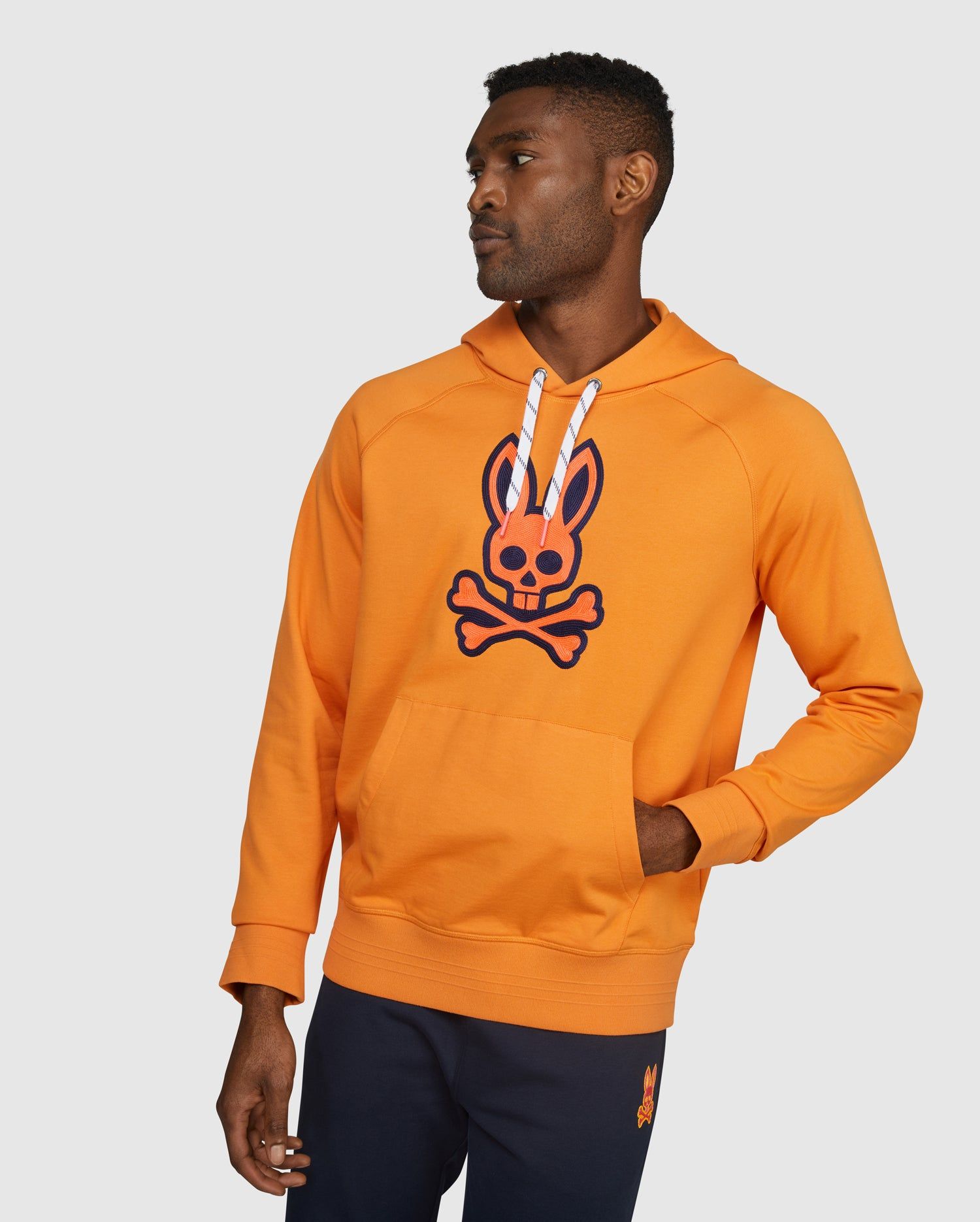 MENS BAILEY POPOVER HOODIE - B6H524R1FT sold by Psycho Bunny product image thumbnail 3