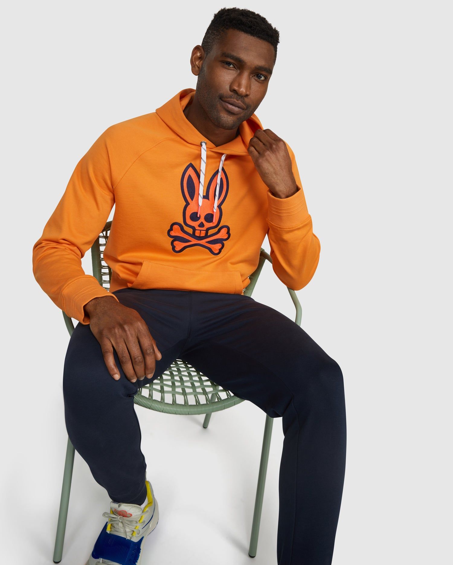 MENS BAILEY POPOVER HOODIE - B6H524R1FT sold by Psycho Bunny product image thumbnail 5