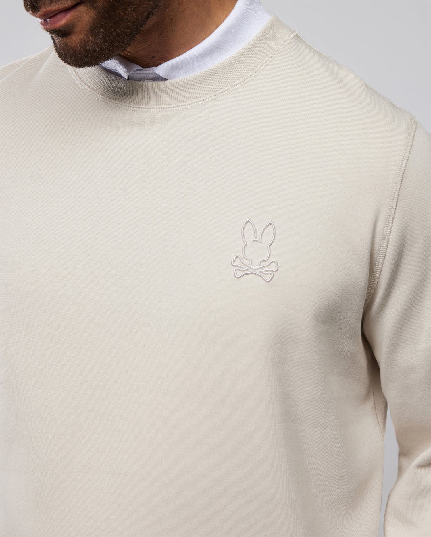 MENS OUTLINE SWEATSHIRT - B6S503X1CN sold by Psycho Bunny product image thumbnail 2