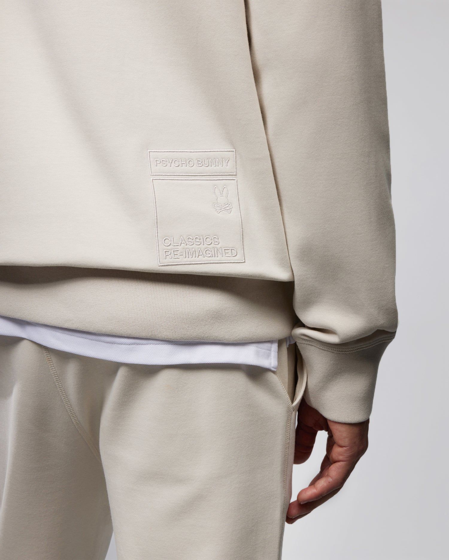 MENS OUTLINE SWEATSHIRT - B6S503X1CN sold by Psycho Bunny product image thumbnail 5