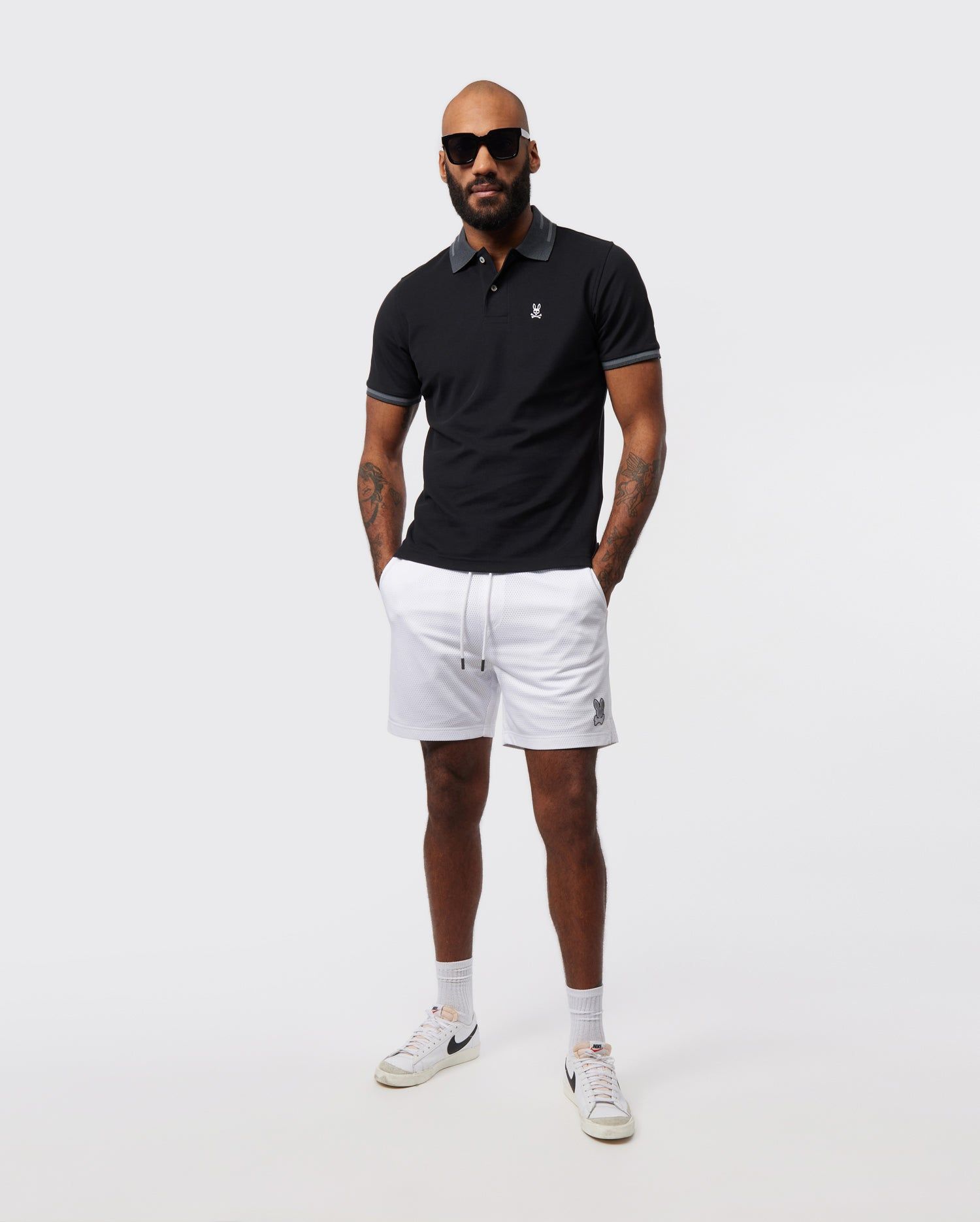 MENS STRYPE MESH SHORT - B6R827X1PO sold by Psycho Bunny product image thumbnail 5