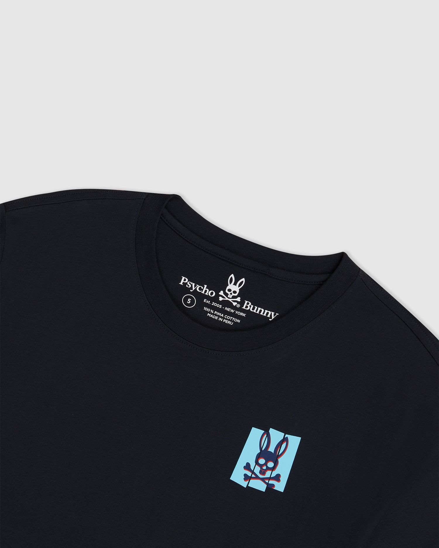 MENS BIG AND TALL THAMES TWO SIDED GRAPHIC TEE - B9U410T1PC sold by Psycho Bunny product image thumbnail 7