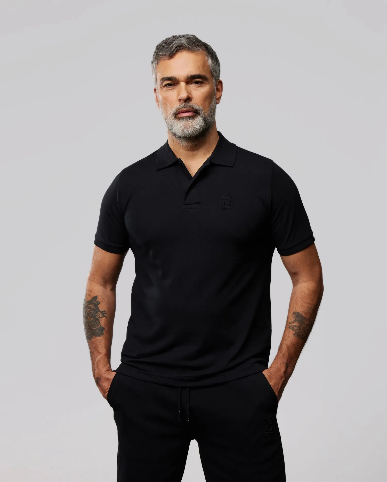 MENS OUTLINE POLO - B6K508ARPC sold by Psycho Bunny product image thumbnail 3