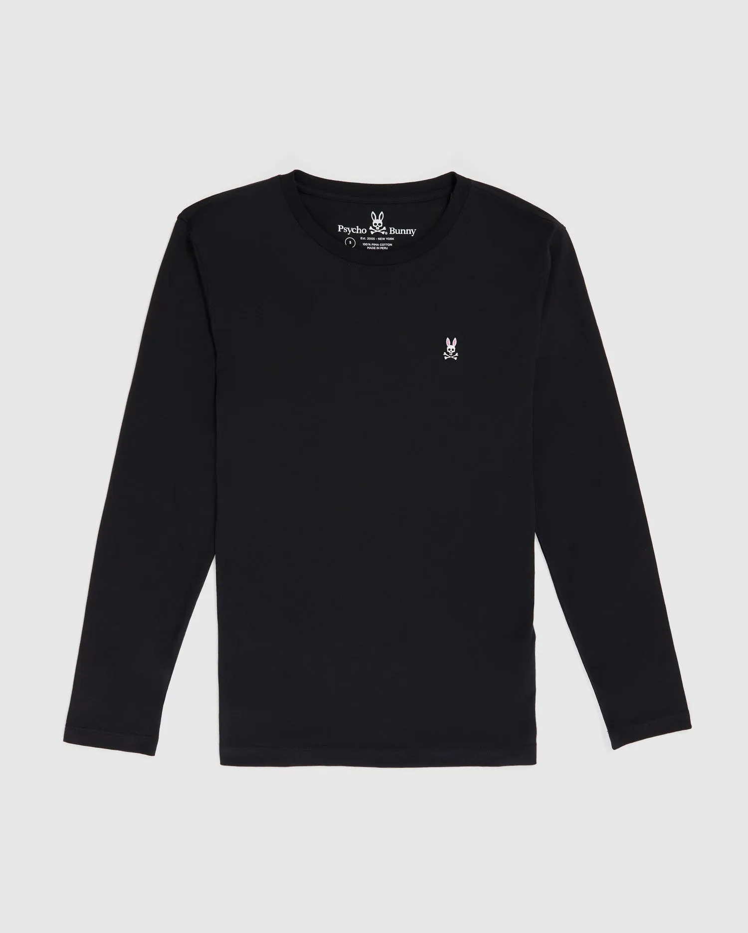 MENS LONG SLEEVE CLASSIC CREW NECK TEE - B6T422ARPC sold by Psycho Bunny